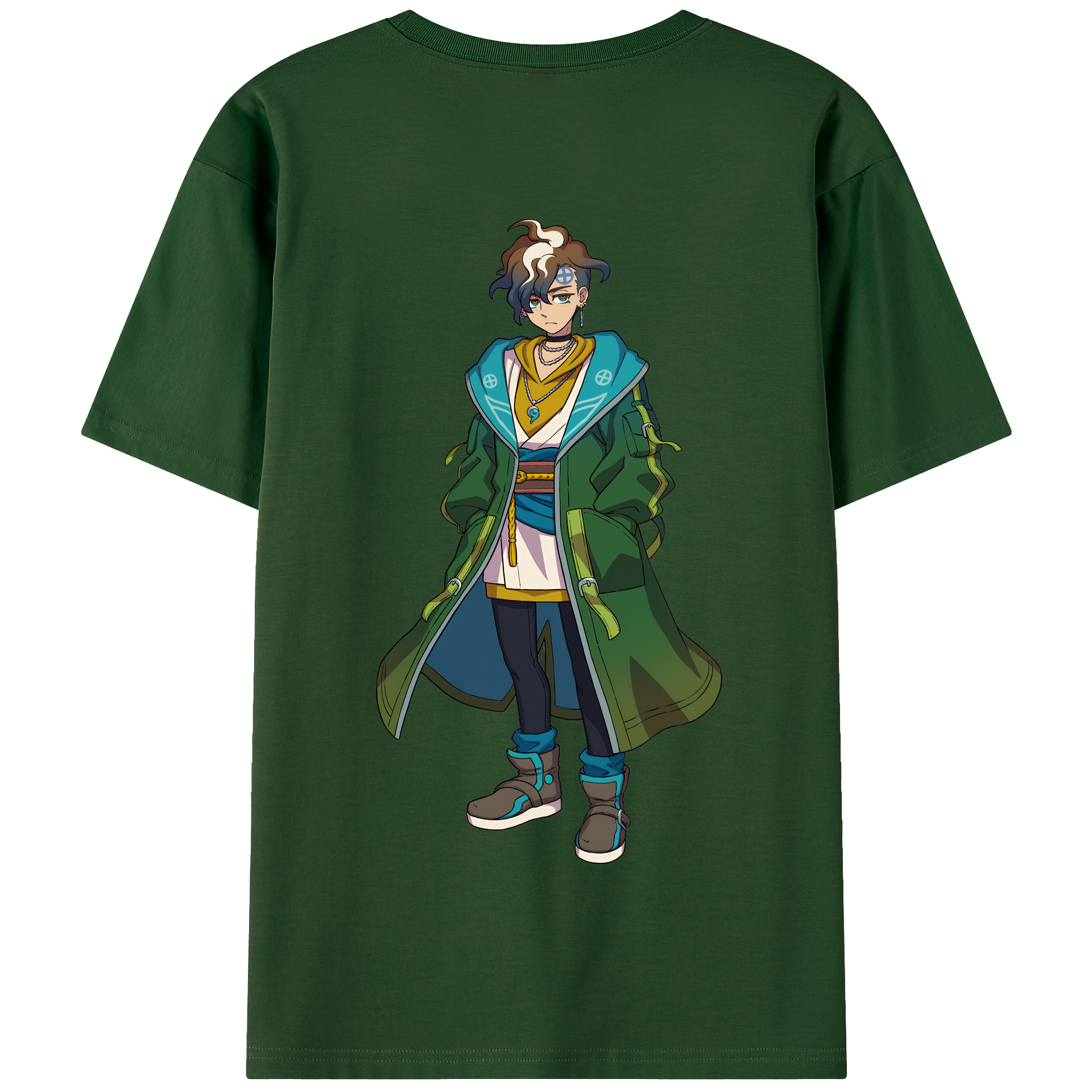 （画像用） 妖怪ウォッチ Yo-kai Watch 綿100％半袖Tシャツ（背面プリント）